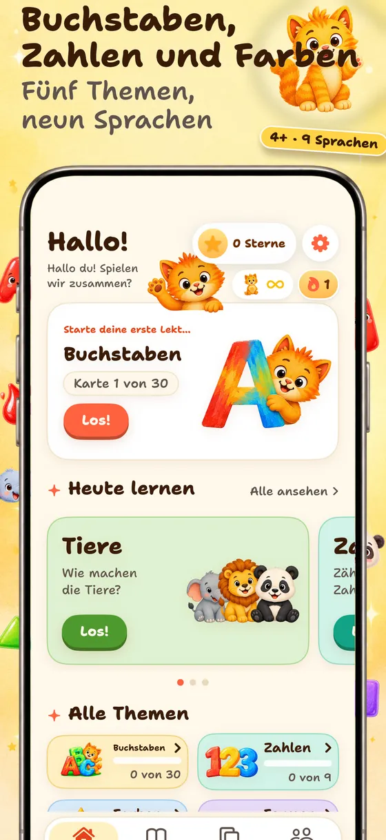 Deutsch — Kleine Schritte, große Entdeckungen.