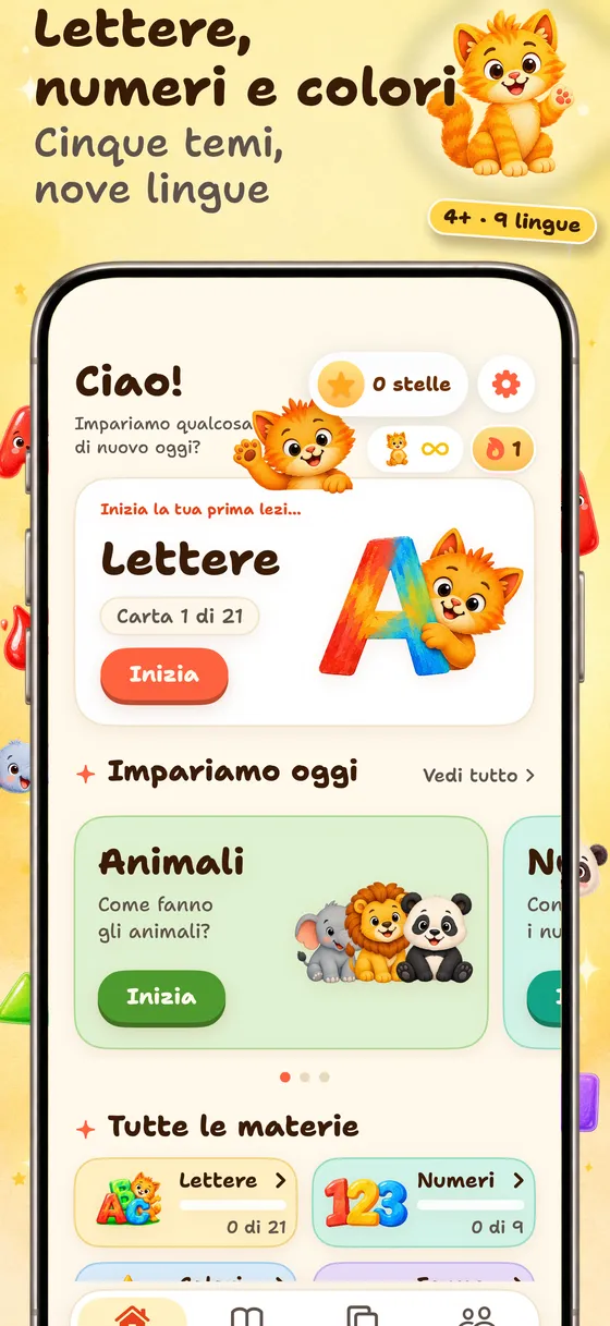 Italiano — Piccoli passi, grandi scoperte.