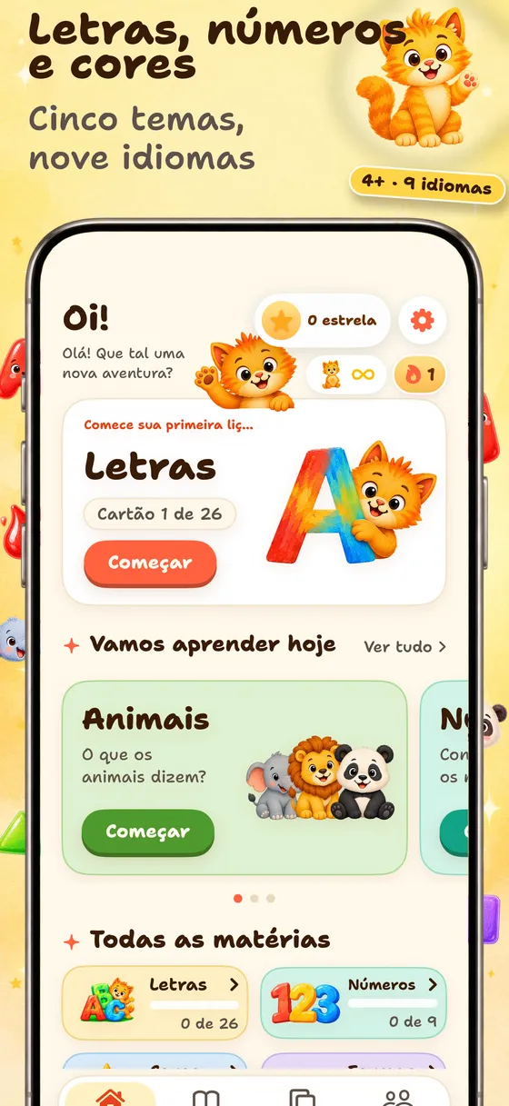 Português (Brasil) — Pequenos passos, grandes descobertas.