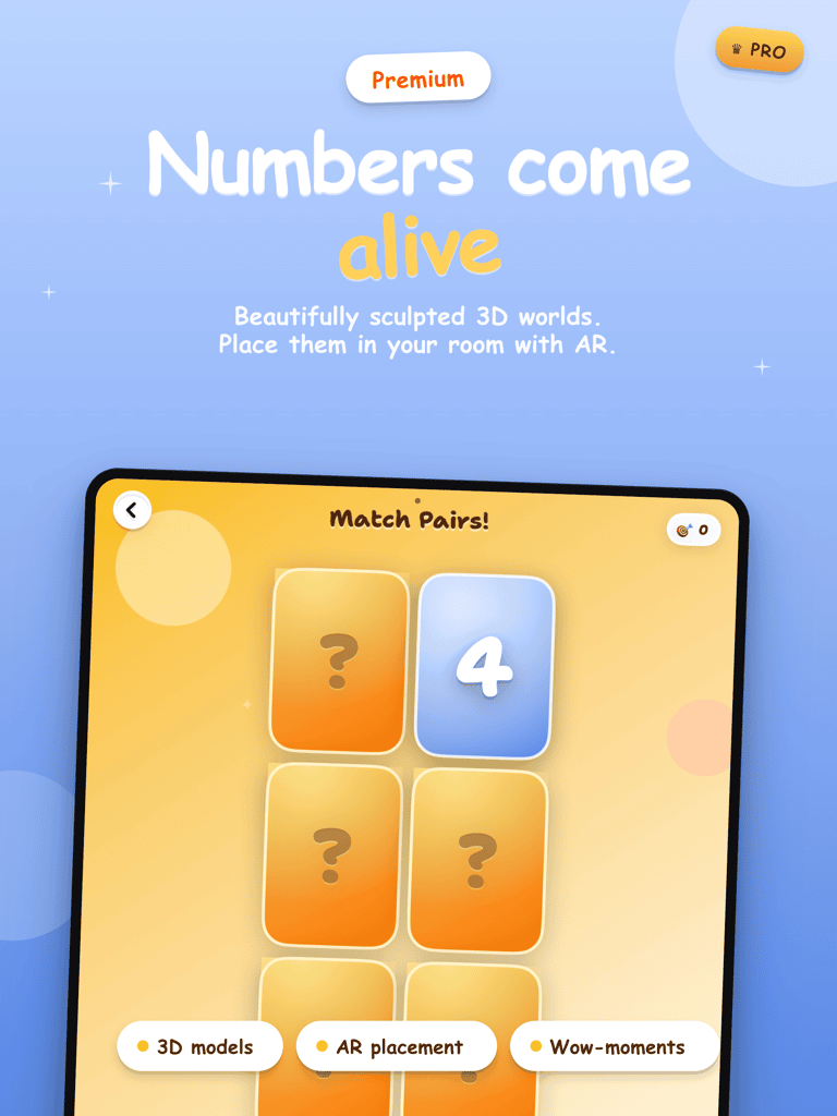 Numbers in 3D
