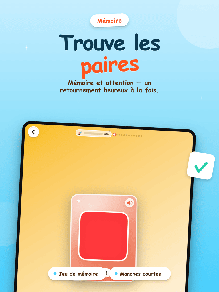 Mémoire des paires
