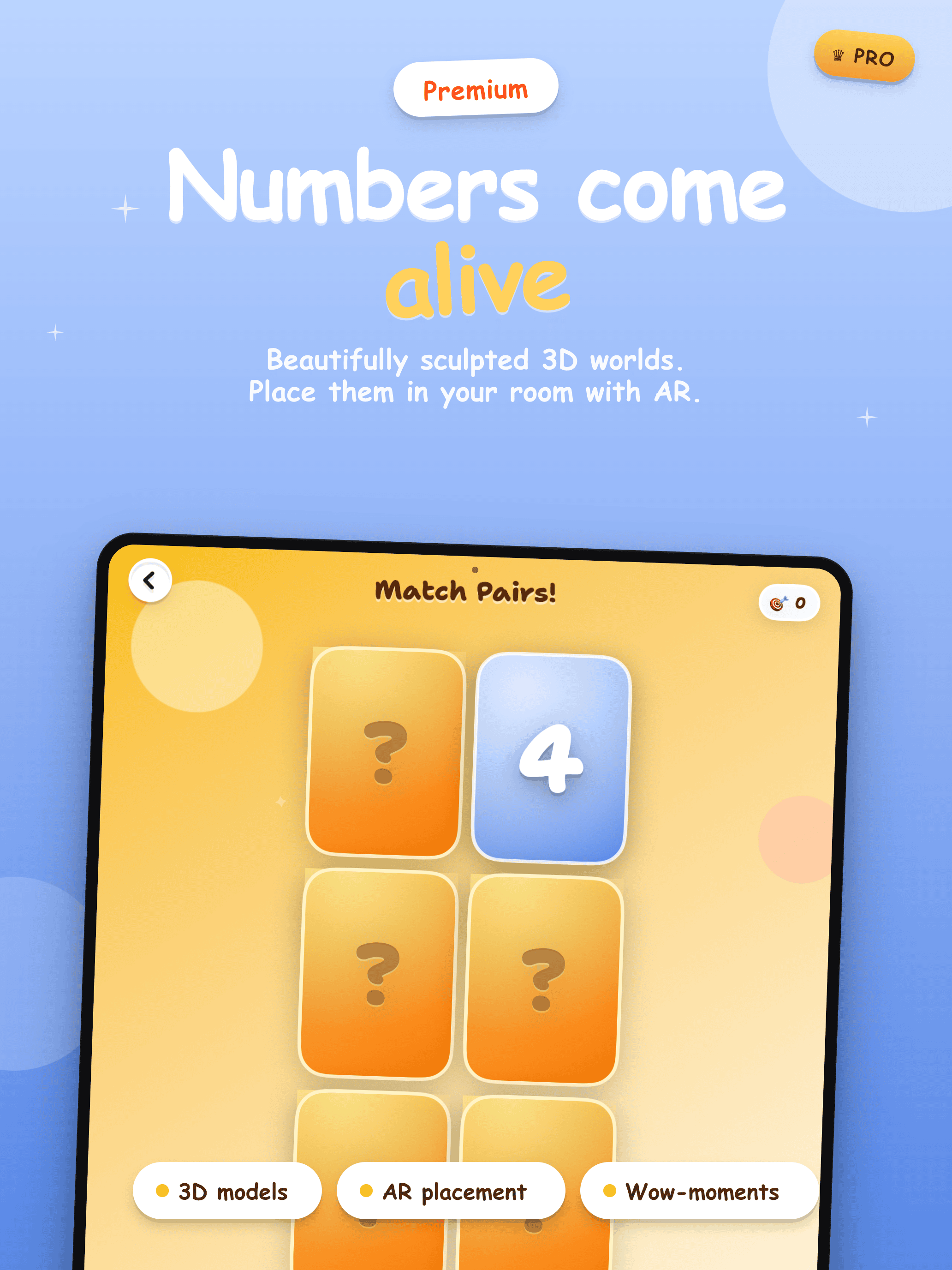 Numbers in 3D